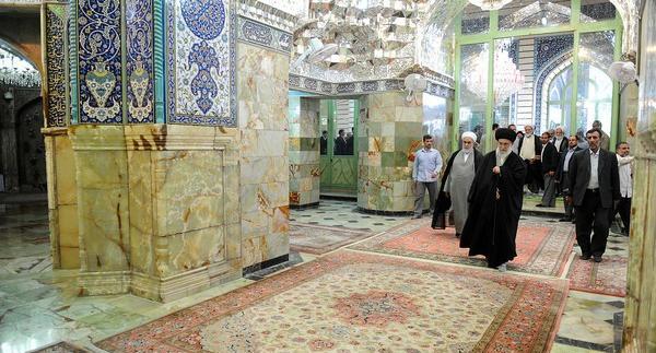 عکس زیارت حرم حضرت معصومه