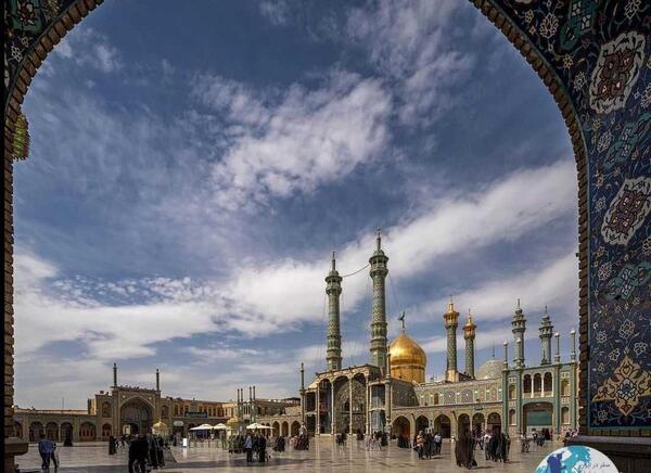 عکس زیارت حرم حضرت معصومه