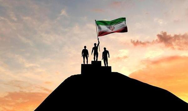 یک عکس از پرچم ایران