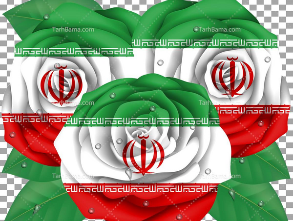 یک عکس از پرچم ایران