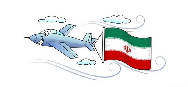 عکس کودکانه با پرچم ایران