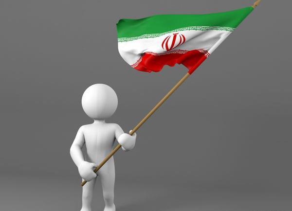 عکس کارتونی از پرچم ایران