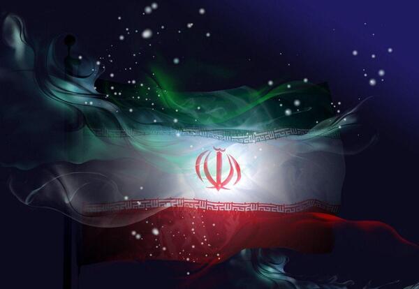 عکس پرچم ایران با فلسطین