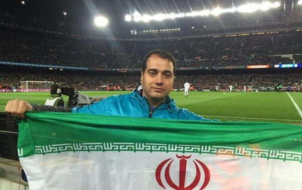 عکس پرچم ایران در فوتبال