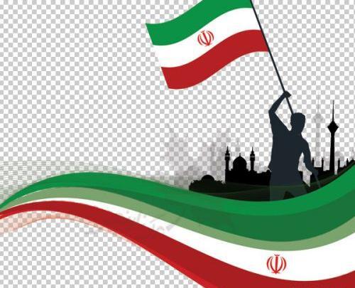 عکس پرچم ایران رنگ آمیزی