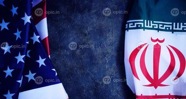 عکس پرچم ایران آمریکا