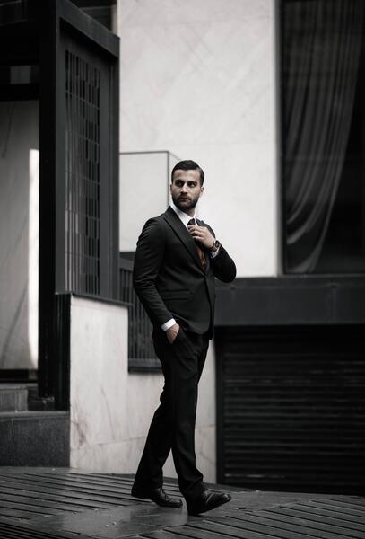مدل ژست پسرانه برای عکس
