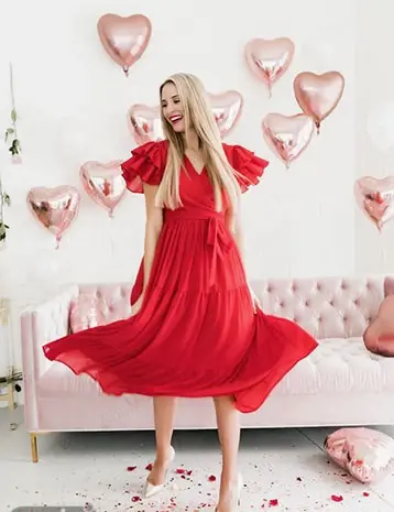 ژست عکس برای ولنتاین