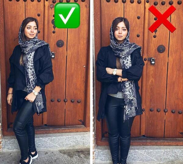 عکس ژست برای عکس گرفتن