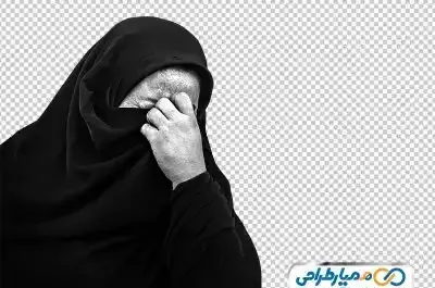 ژست عکس با چادر نماز