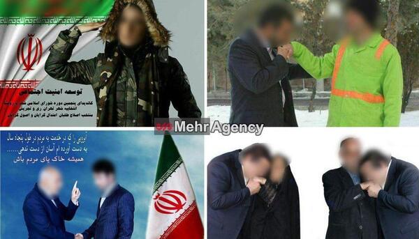 ژست عکس های انتخاباتی