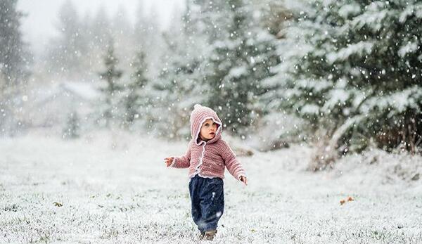 عکس ژست عکاسی زمستانی