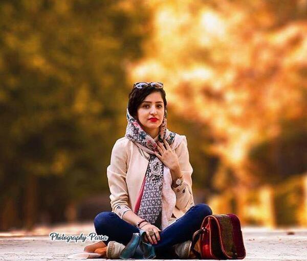 عکس ژست عکاسی دخترانه پاییزی