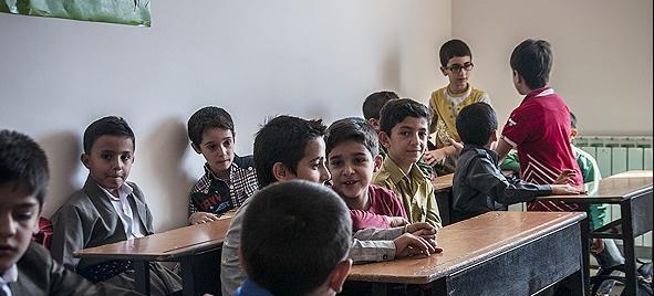 عکس مدرسه پسرانه ابتدایی