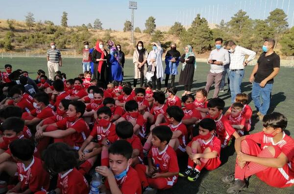 عکس مدرسه فوتبال پرسپولیس