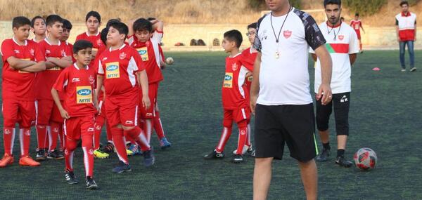 عکس مدرسه فوتبال پرسپولیس