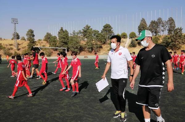 عکس مدرسه فوتبال پرسپولیس