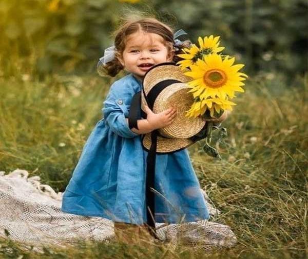 عکس ژست عکاسی دخترانه بهاری