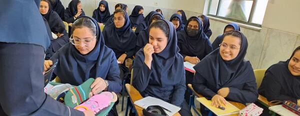 عکس مدرسه کتابچی کاشان