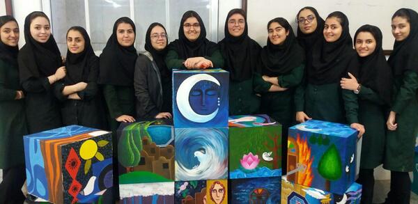 عکس مدرسه کتابچی کاشان