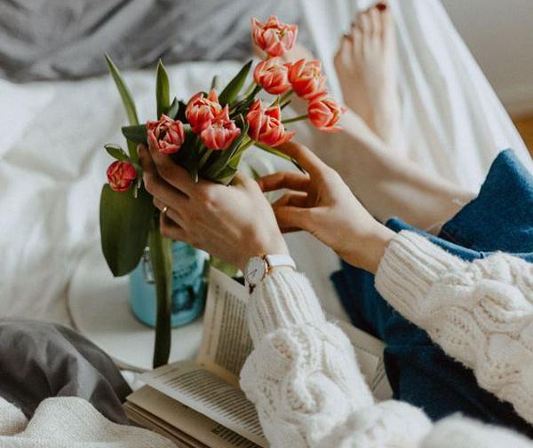 عکس ژست عکاسی دخترانه بدون چهره