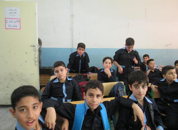 عکس پسر کلاس پنجمی