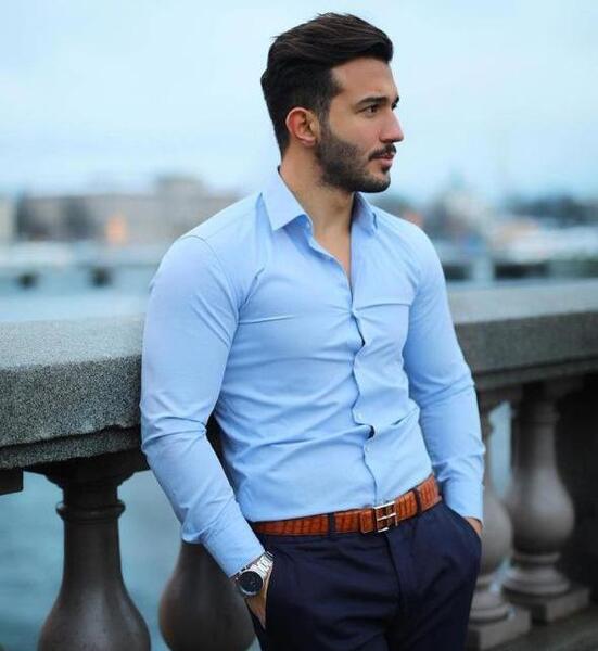 ژست عکس مردانه پروفایل