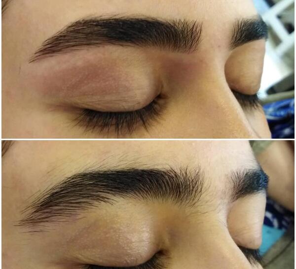 ژست عکس چشم و ابرو