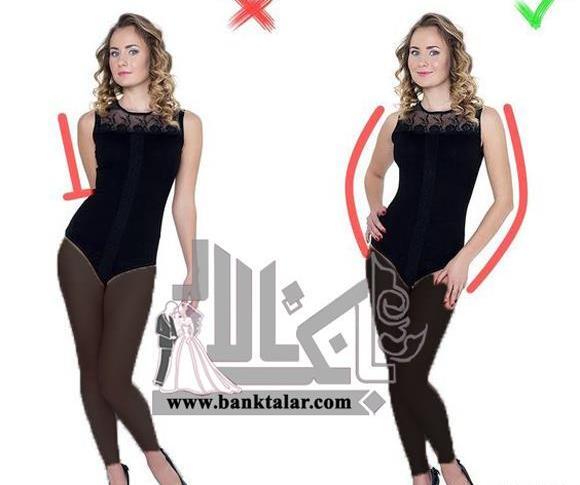 ژست عکس با لباس مجلسی