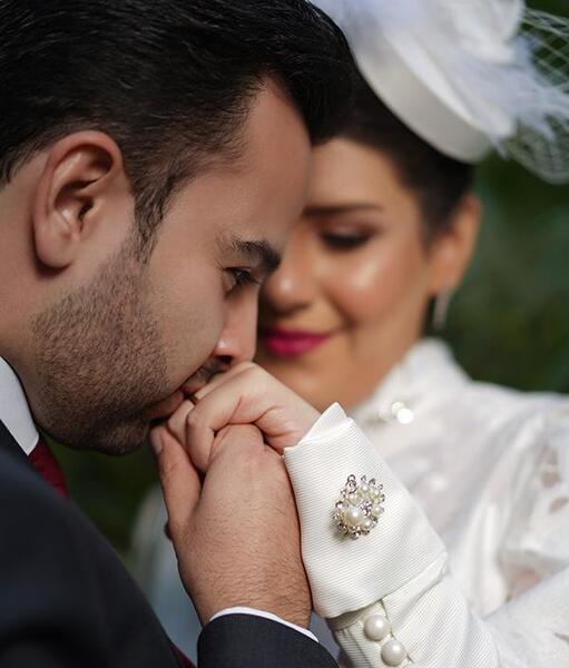 مدل ژست عکس عقد محضری