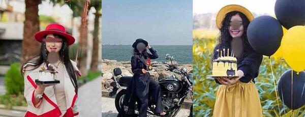 ژست عکس هنری در طبیعت