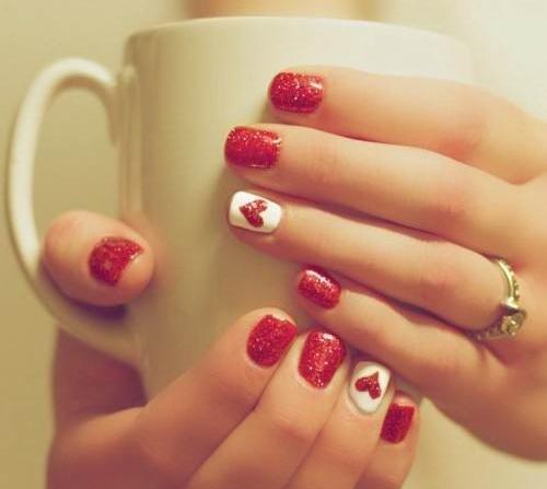 ژست عکس با ناخن