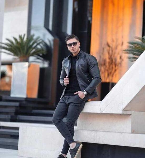 مدل ژست عکس گرفتن پسرانه