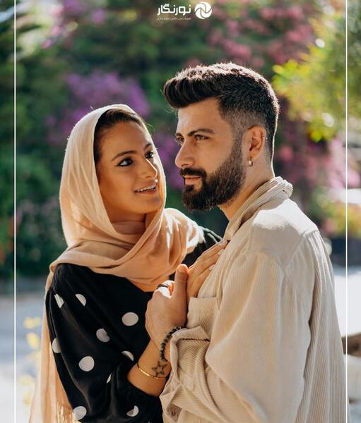 ژست عکس قدی دونفره