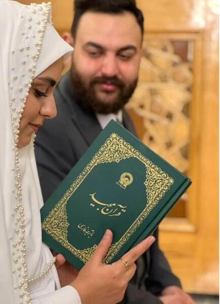 ژست عکس عقد حرم