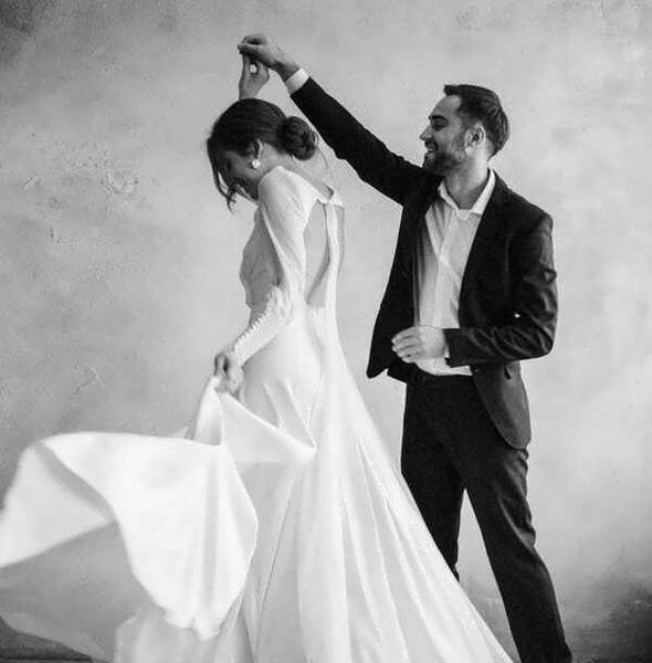 ژست عکس عروسی رفیق