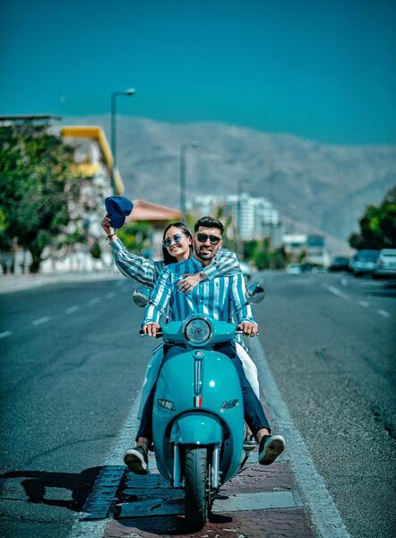 ژست عکس زوجی