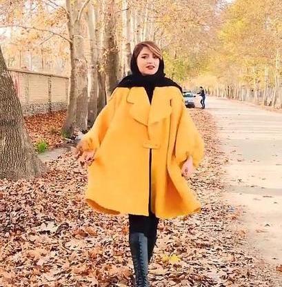 ژست عکس پاییزی برای تولد