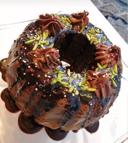 عکس کیک عصرانه خانگی