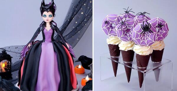 عکس کیک برای هالووین