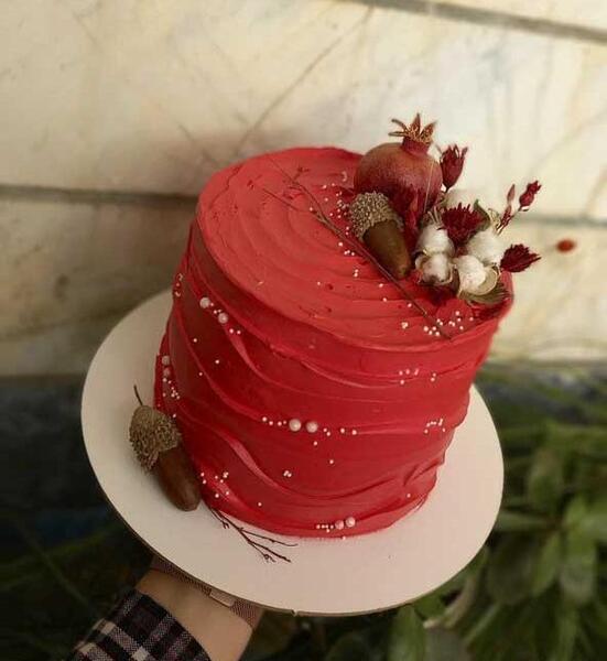 عکس کیک یلدای