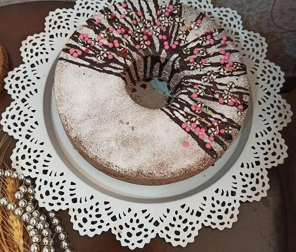 عکس کیک و چایی عصرونه