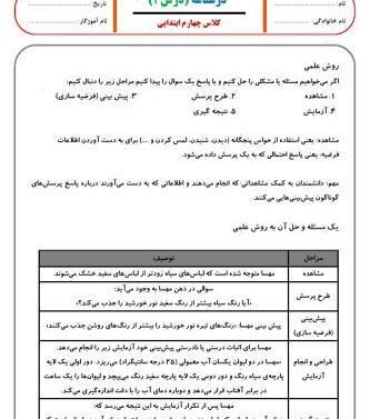 عکس علوم کلاس چهارم