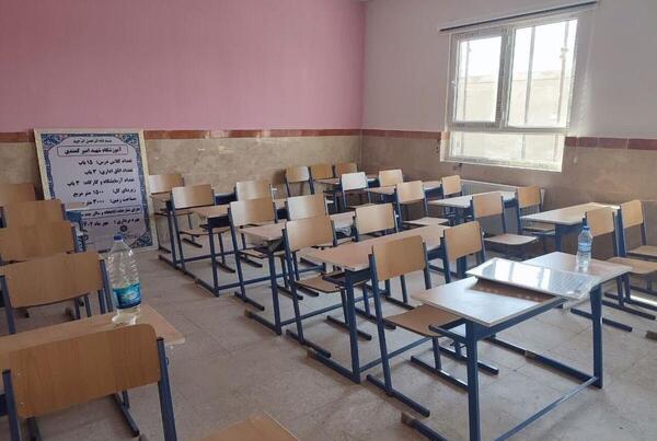 عکس کلاس مدرسه ابتدایی
