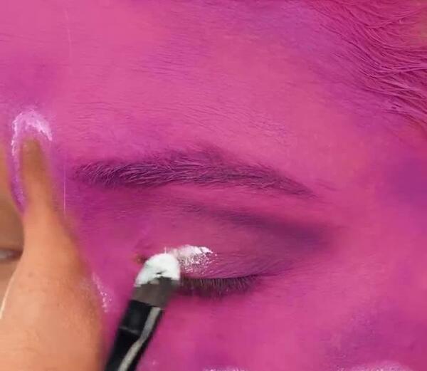 عکس هالووین روی صورت