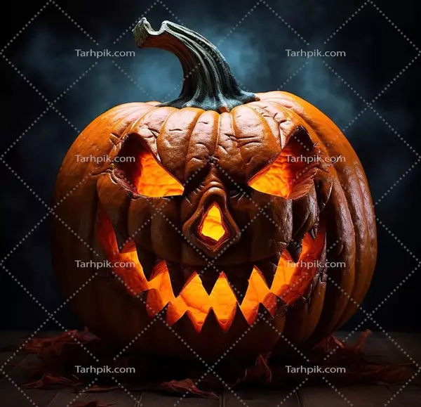 عکس کدو حلوایی برای هالووین