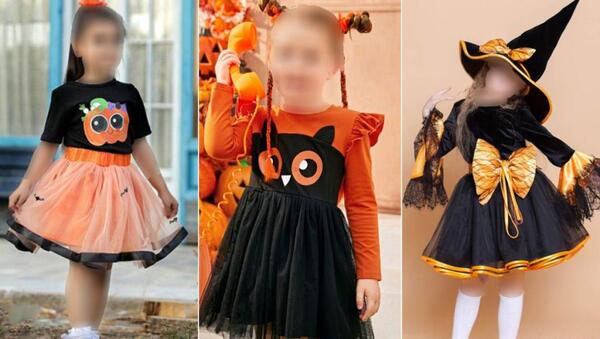 عکس های هالووین بچه گانه