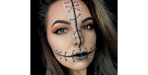 عکس آرایش هالووینی