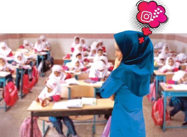 عکس کلاس با معلم