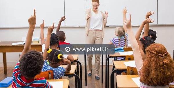 عکس کلاس با معلم